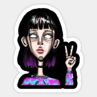 Cool Girl Sticker